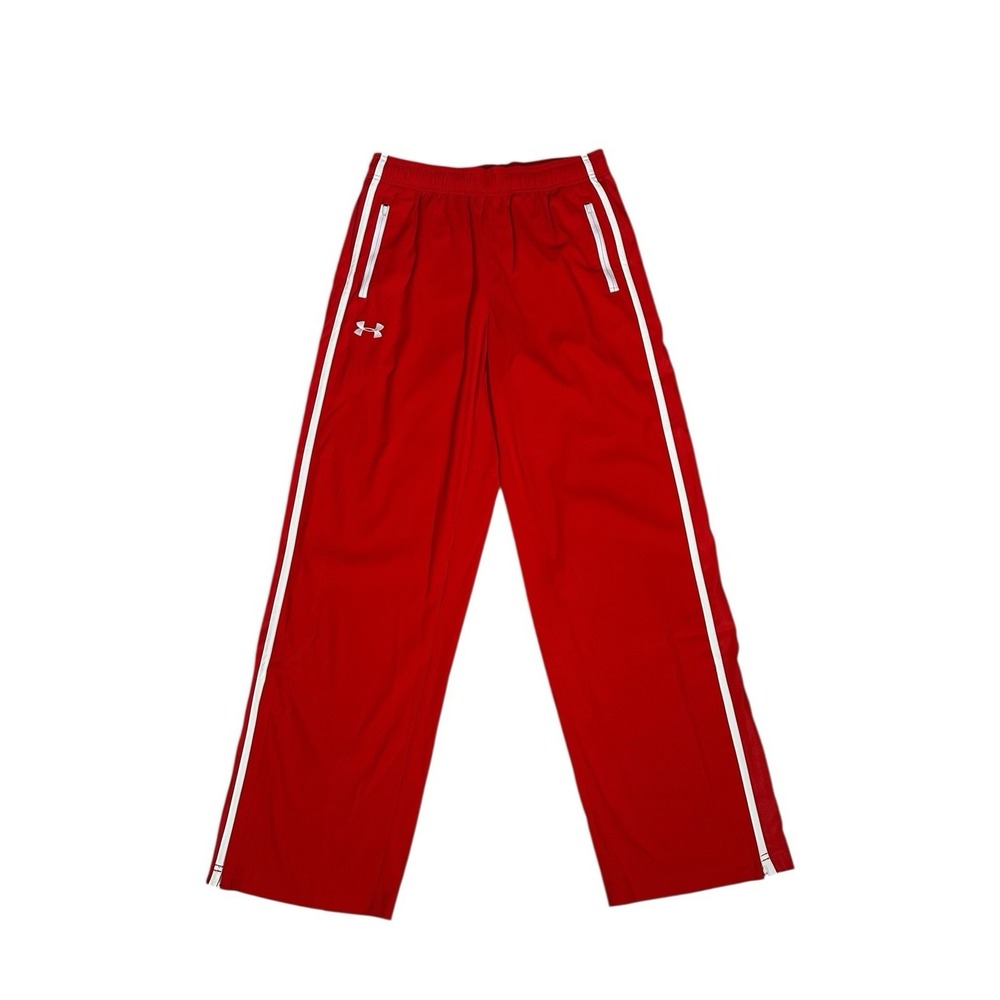 Under Armour Rival Knit Warm-Up Jogger Pants Red Women's Sz Medium